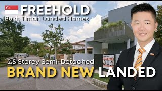 Singapore Landed Property Home Tour - Freehold Semi Detached In Capitol Park District 11