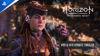 Horizon Forbidden West | VRR & HFR Update Trailer