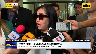 ‘’Yamy Nal’’ no votará por el cartismo