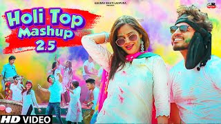 Holi Top Mashup 2.5 | Gaurav Bhati | Ruba Khan | Tanisha | New Haryanvi Songs Haryanavi 2022| Dj Fs