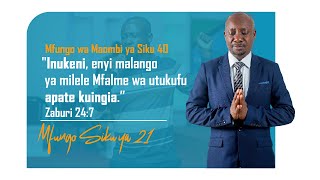 Mfungo na Maombi ya Siku 40 - Siku ya 21 (Ibada ya Pili) | Bishop Dr Josephat Gwajima | 22.12.2024