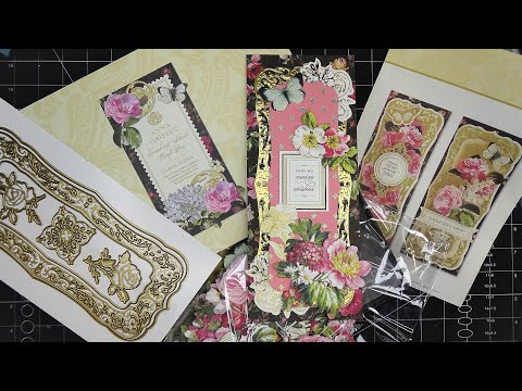 Anna Griffin Carte Noire Slimline Finishing School Review Tutorial! Simply charming!