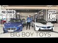 Big Boy Toys | Bmw Z4 | Mercedes-Benz S-Class Maybach S 500 | Jaguar F Type | Ducati 1299 Panigale