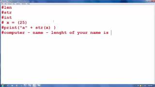 Python Tutorial In Hindi 14 Len Int Str Function