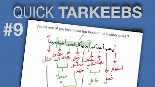 Nahw Clips #9: Tarkeeb of Mubtada من جاء بالحسنة فله عشر أمثالها