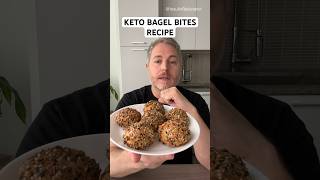 Homemade keto bagel bite recipe. #glucose #bloodsugar #insulinresistant1 #ketobagelsrecipe