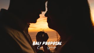 Bali Proposal Ideas // Cocktail Proposal CG