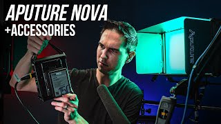 APUTURE NOVA V-Mount Dock, Barn Doors, and Light Dome SE are finally here.. are they any good?