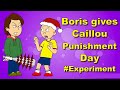 Boris gives Caillou a Punishment Day for no reason | Vyond #Experiment