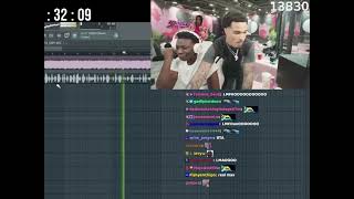 Max walked out the booth and kicked Dabo off FL Studio after he started trolling him