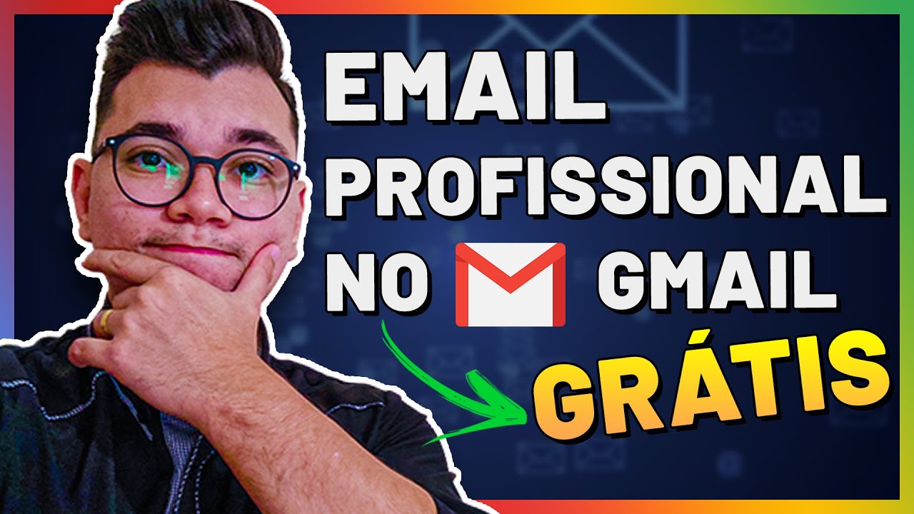 Como CRIAR Um Email Profissional E USAR No GMAIL - Simples E Fácil ...