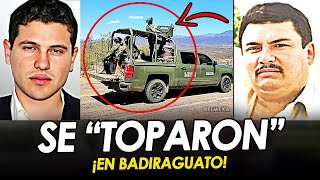 TOPÓN entre LA CHAPIZA y LA GUANIZA deja 2 PISTOLEROS ABATIDOS, en BADIRAGUATO, SINALOA.