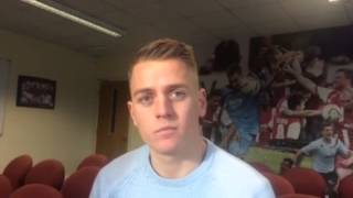Eliot Richards discusses his move to Cheltenham Town