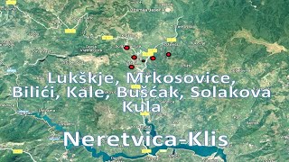 Neretvica-Klis 5 (Lukškje, Mrkosovice, Bilići, Kale, Bušćak, Solakova Kula) 3. avgust 2017