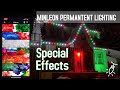 Minleon Permanent Lighting - Special Effects Demo