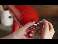 how to using the attachment hub kitchenaid artisan mini