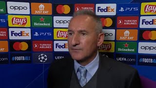 Txiki Begiristain reacts to Man City's UCL Round of 16 Draw