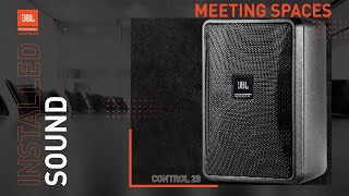 JBL Professional Installed Audio System Design for Large Meeting Spaces