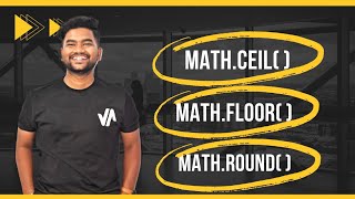 🔴 round() , ceil() , floor() || Mathematical Library Methods || Lecture 3