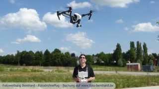 Werbefotografie Bernhard Flug mit Fotodrohne DJI Inspire 1, Straubing, Niederbayern