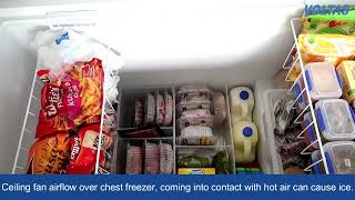 Voltas Chest Freezer | How to tackle over icing/defrosting issue in chest freezer?