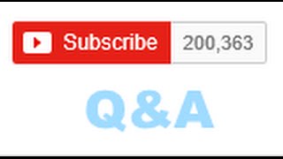 200K subs Q\u0026A