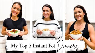 Top 5 Instant Pot Dinners // Gluten Free and Dairy Free!