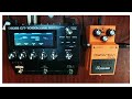 Boss GT-1000 DS-1 VS Boss DS-1W (Mode Standart) Waza Craft