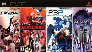 Shin Megami Tensei/Persona Games for PSP