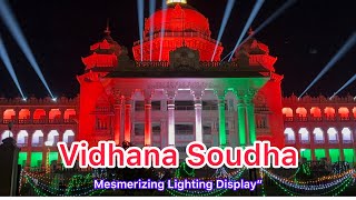 “Republic Day 2025 🇮🇳| Grand Lighting of Vidhana Soudha, Bengaluru”🫡 #republicday2025