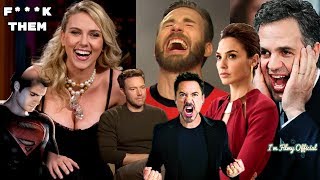Avengers 4: Endgame Cast Continuously Trolls Justice League - Hilarious Trash Talk😂😂