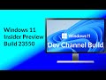 Windows 11 Insider Preview Build 23550: Voice Access in OOBE, WSL Changes, Fixes & More