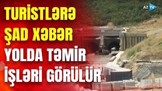 Muğanlı-İsmayıllı-Qəbələ yolunda təmir-bərpa işləri – görüntülər BİRBAŞA BAĞLANTIDA