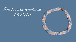 Perlenarmband häkeln | Perlen häkeln