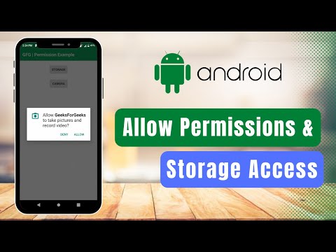 Cómo permitir que las aplicaciones accedan al almacenamiento del dispositivo Android