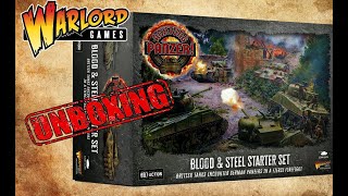 Achtung Panzer / Blood and Steel / Starter set / Unboxing