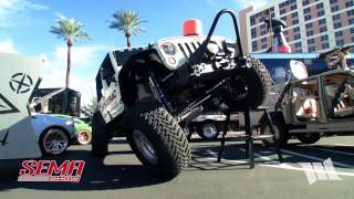 Jeep JK Wrangler Rubicon Unlimited MOBY Highlights at the 2015 SEMA Show