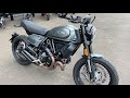 2021 Scrambler Nightshift by Ducati. Walk around with engine sound. For sale.