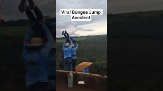 A Tiny Mistake Turned This Bungee Jump Into a Tragedy 😳💔 Brazil Viral Bungee Jump Accident