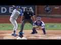 lad@nym recker makes a nice throw to nab ramirez