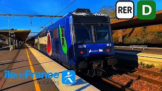 Les seuls z20500 transilien du RER D partie 2