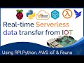 Real-time Serverless data transfer from IOT Sensor through AWS IOT and Lambda to FaunaDB