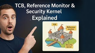 CISSP Security Concepts Explained: TCB, Reference Monitor & Security Kernel (Castle Analogy)