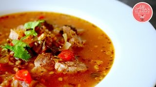 Kharcho Recipe | Georgian Beef Walnut Soup | Суп Xарчо