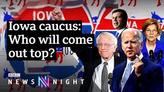 US elections 2020: Democrat hopefuls begin battle for nomination - BBC Newsnight