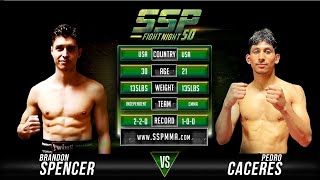 Sammy Caceres vs Brandon Spencer - SSP 50