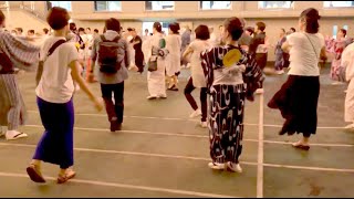 これがお江戸の盆ダンス 　盆踊り　東京駅近辺　八丁堀納涼大会 20230831