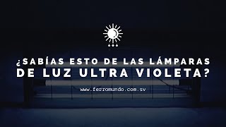 ¿Sabes cómo funcionan las lámparas UV? 💡