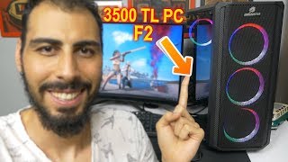 3500 TL Süper Toplama Oyun Bilgisayarı! Ucuz Oyun Render ve Yayın Sistemi Frekans F2