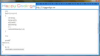 A program to implement Heap Sort - C Code Example
